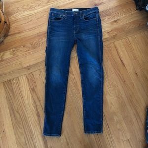 Madewell 9” High Riser Skinny Jeans